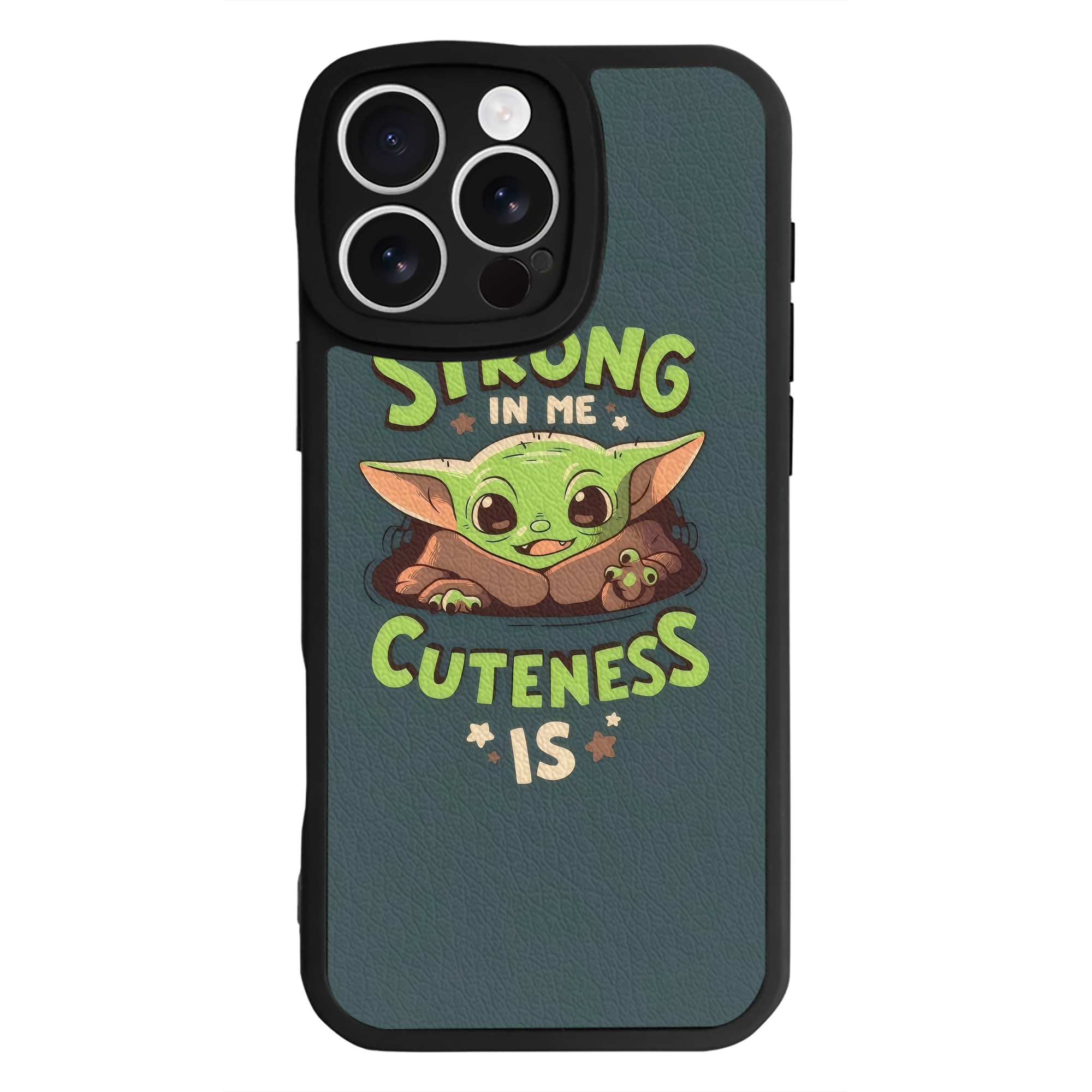 （画像用） スター・ウォーズ Star Wars 【iPhone 16シリーズ対応】シリコンスマホケース（レザー調） 材質：シリコン